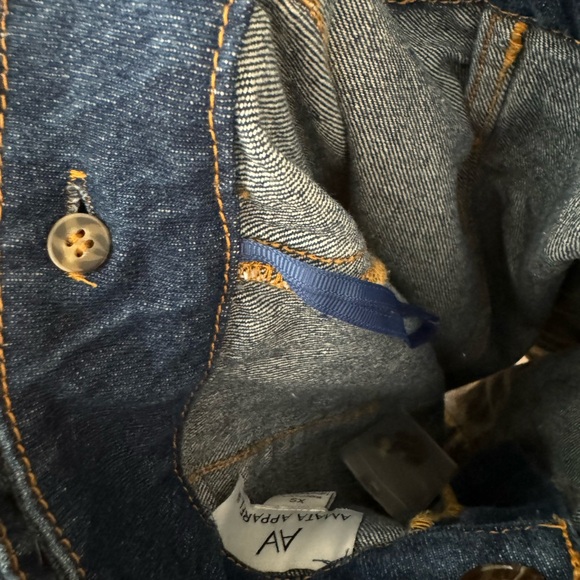 NWT Anthropologie Amata Apparel Mari Slim Denim Mini Skirt - Picture 9 of 9